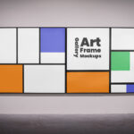 Gallery Frame Front View Mockups