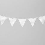 Garland Flag Mockup