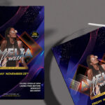 Geometric Modern Concert Flyer Template