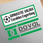 Gimnastic Valira Escaldes Engordany Late 1990's Logo