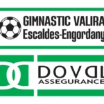 Gimnastic Valira Escaldes Engordany Late 1990's Logo