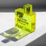 Glass Perfume Bottle Mockup