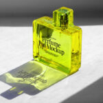 Glass Perfume Bottle Mockup