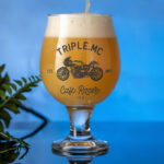 Glass Pint of Beer Mockup