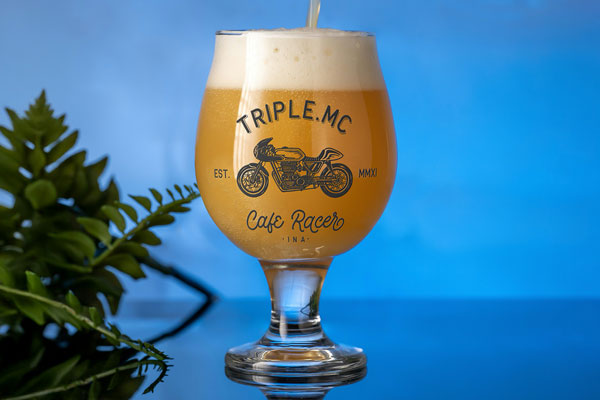 Glass Pint of Beer Mockup