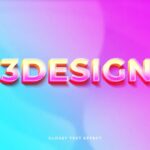 Glossy 3D Logo / Text Effect