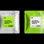 Glossy Sachet Bag Mockup
