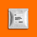 Glossy Sachet Bag Mockup