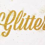 Gold Glitter Logo / Text Effect