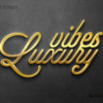 Golden Text Effect / Logo Mockup