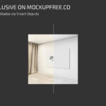 Grey Wall Effect Mockup