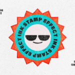 Grunge Ink Stamp Text and Logo Effect
