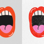Grunge Ink Stamp Text and Logo Effect