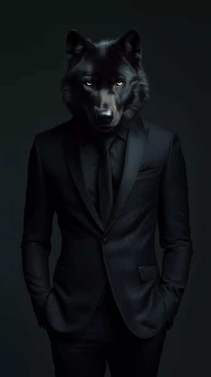 Gucci Wolf in Suit