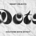 Halftone Dots Text Effect
