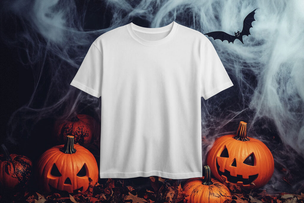 Halloween T-Shirt Mockup