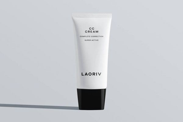 Hand Cream Tube Mockup