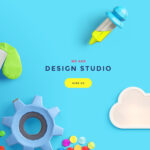 Handcraft Website Header Image Scene Mockup