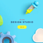 Handcraft Website Header Image Scene Mockup