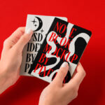 Hands Holding Pocket Classic Notebooks Mockup