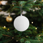 Hanging Christmas Ball Mockup