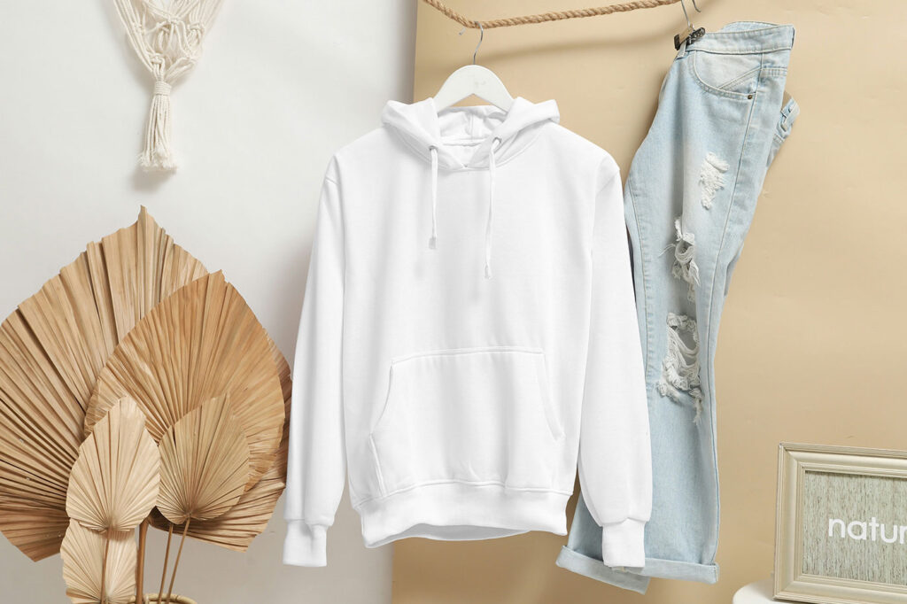 Hanging Hoodie Mockup