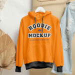 Hanging Hoodie Mockup