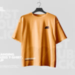 Hanging Oversized T-Shirt Mockup