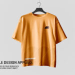 Hanging Oversized T-Shirt Mockup