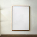 Hanging Poster on Wall Mockup
