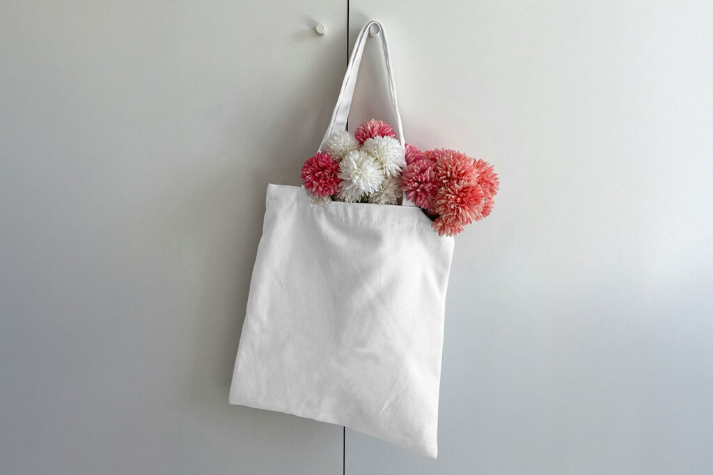 Hanging Tote Bag Mockup