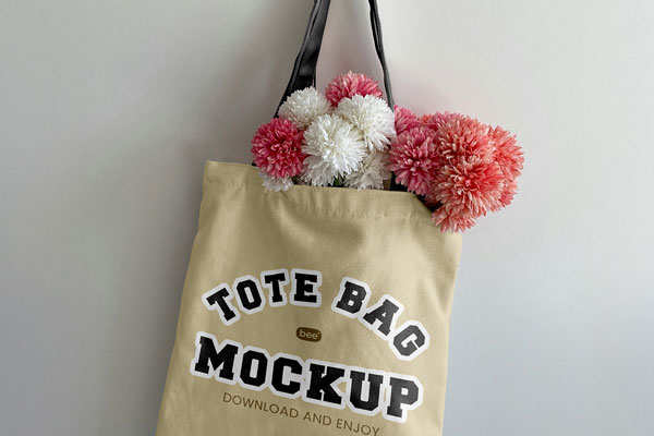 Hanging Tote Bag Mockup