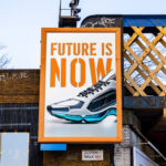 Hanging Vertical Billboard Mockup