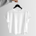 Hanging Woman T-Shirt Mockup