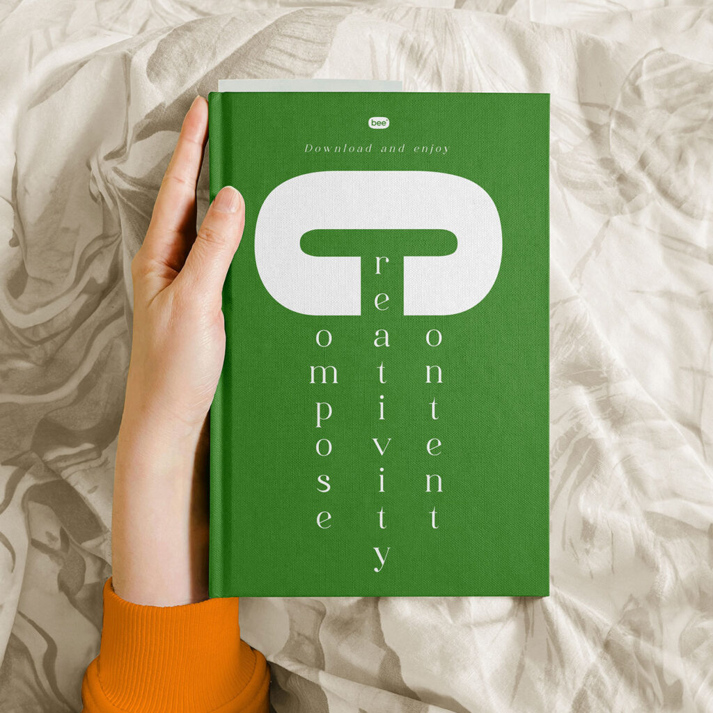 Hard Book Cover Mockup