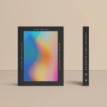 Hardcover Book and The Spine Mockup