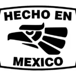 Hecho En Mexico Black Logo