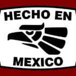 Hecho En Mexico Black Logo