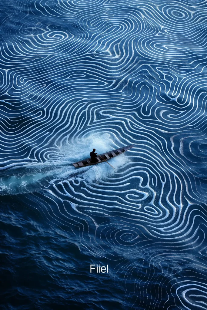 High-Contrast Water Patterns