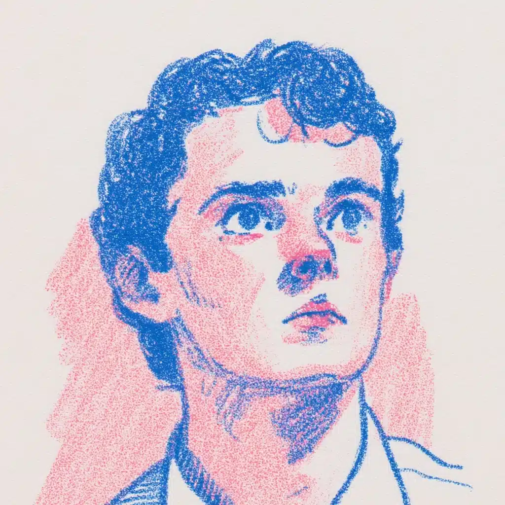 High School Graduate Risograph