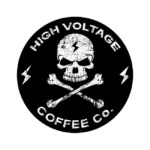 High Voltage Coffee Co. Australias 1 Strong Coffee Logo