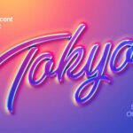 Holo Gradient Text And Logo Effect