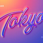 Holo Gradient Text And Logo Effect