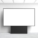 Horizontal Indoor Advertising Billboard Mockup
