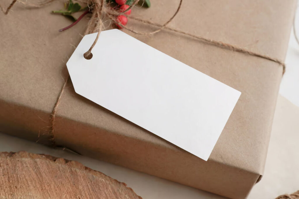 Horizontal Label Mockup
