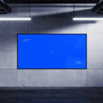 Horizontal Screen Display Mockup