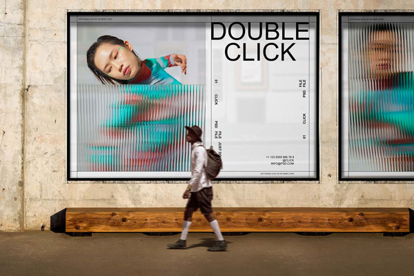 Huge Outdoor Advertising Billboard Mockup
