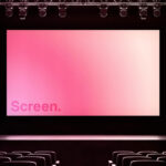 Huge Stage Screen Mockup