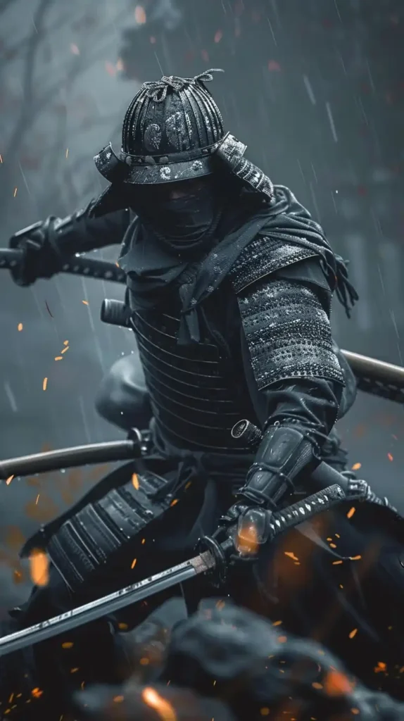 Hyper-Realistic Samurai Battle