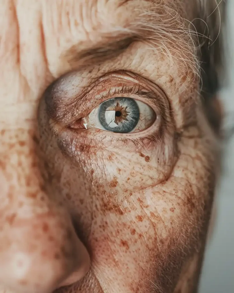 Hyperreal Elderly Woman Portrait